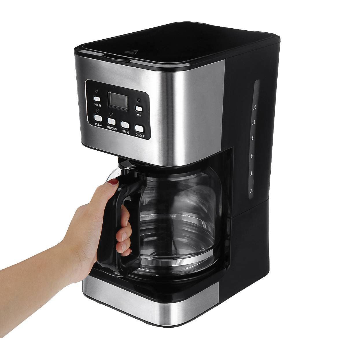 Amazon.co.jp: ZXM全自動コーヒーメーカー簡単 1.5L大容量で家族や